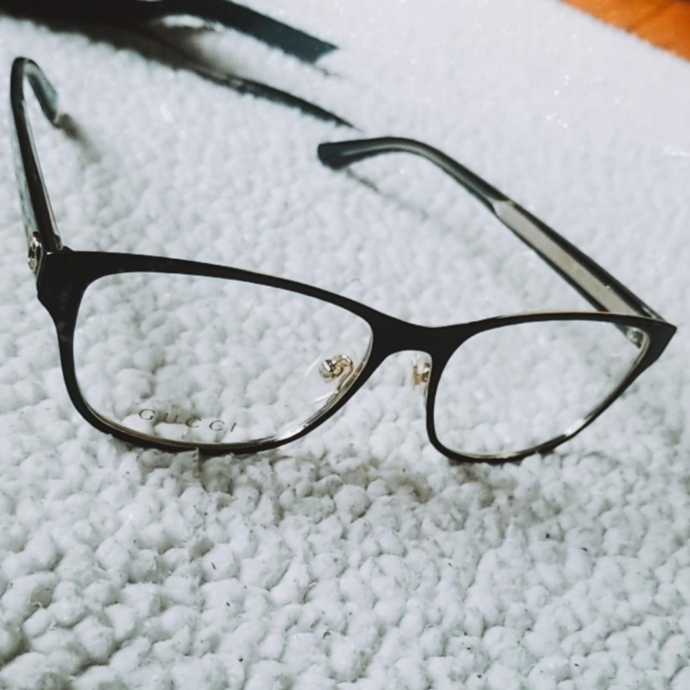 Gucci Black/Gold Eyeglasses